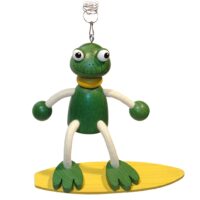 Frog Boy on Surfboard