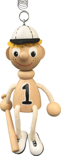 Baseball Player with Bat