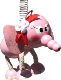 Look Down Pink Elephant